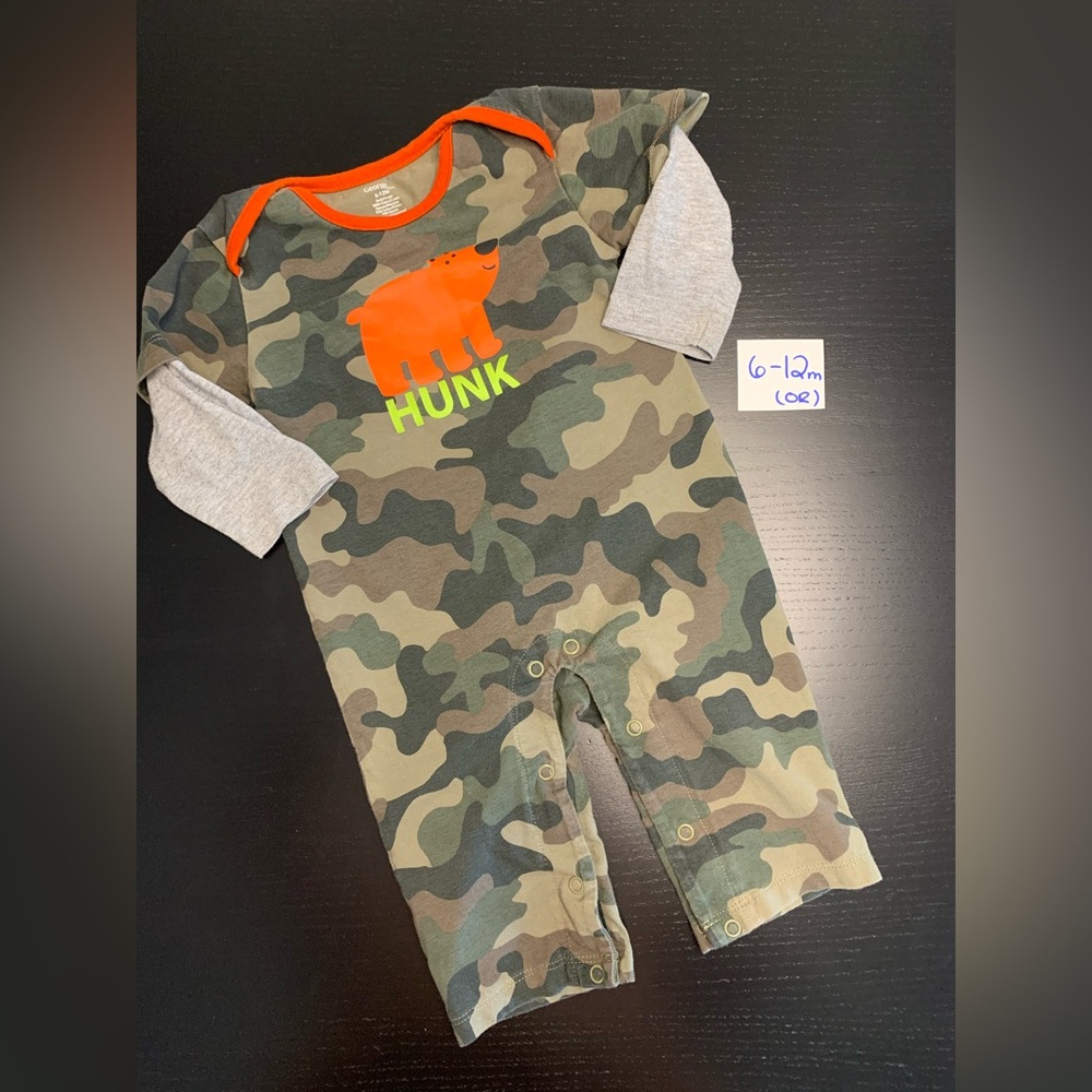 $3.00💝 George 6-12m One Piece Camo Outfit
